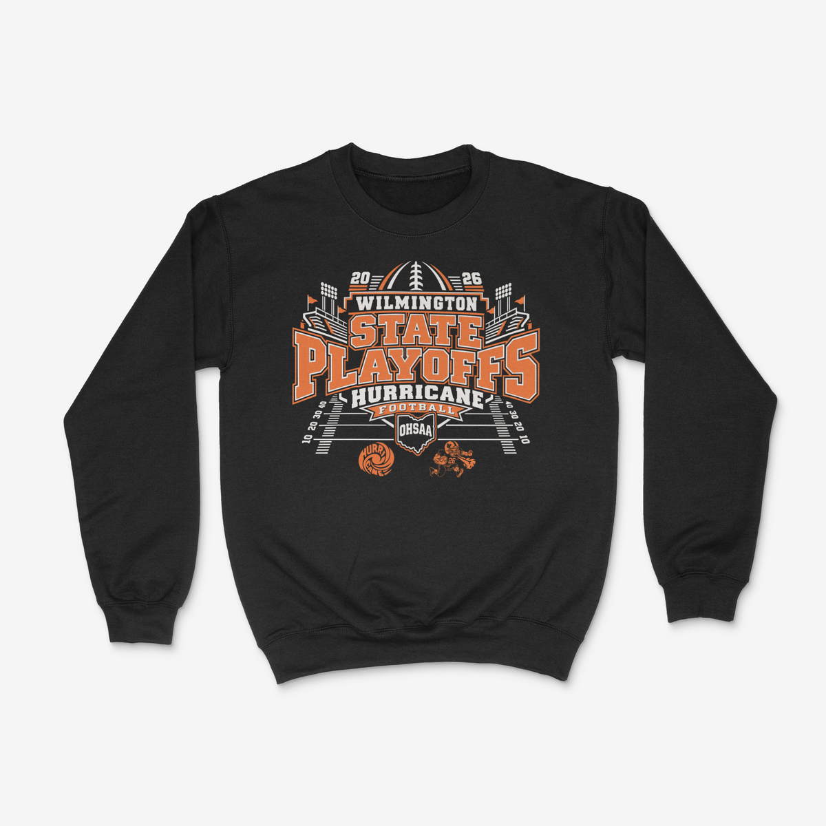 2026 Wilmington Hurricane Playoff Crewneck